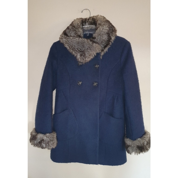 Apt.9  Double Breasted Winter Jacket, Oversized Pea Coat, Small - Picture 16 of 16